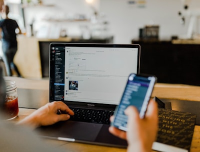 Online administration using a laptop